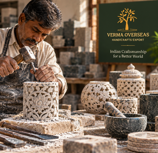 Indian Handcrafted Stone Craftsmanship